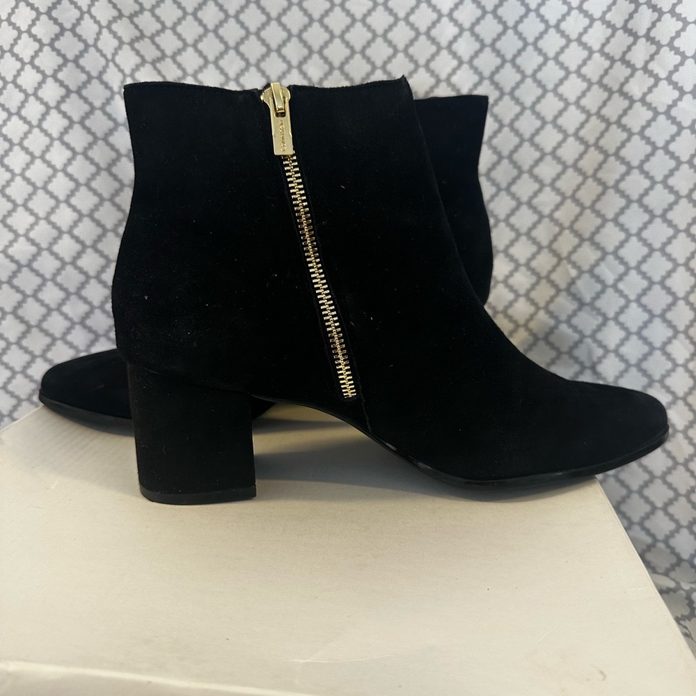 Calvin Klein black suede